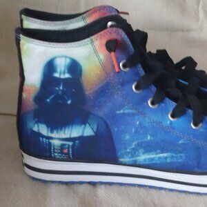 Skechers Star Wars Limited Edition Darth Vader Hi Top Shoes Size